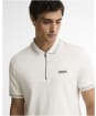 Men's Barbour International Owts Polo Shirt - Whisper White