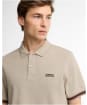 Men's Barbour International Horseferry Polo Shirt - Concrete
