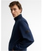 Men's Barbour International Ilford Interlock Funnel Neck Sweatshirt - Navy Blazer