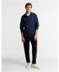 Men's Barbour International Ilford Interlock Funnel Neck Sweatshirt - Navy Blazer