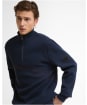 Men's Barbour International Bewley Half Zip Sweatshirt - Oxford Navy