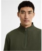 Men's Barbour International Bewley Half Zip Sweatshirt - Thyme