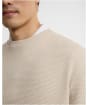 Men's Barbour International Bewley Crew Neck Sweatshirt - Mist