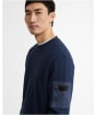 Men's Barbour International Bewley Crew Neck Sweatshirt - Oxford Navy