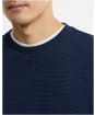 Men's Barbour International Bewley Crew Neck Sweatshirt - Oxford Navy