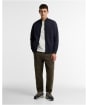 Men's Barbour Caldbeck Full Zip Sweatshirt - Dark Navy