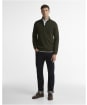 Men's Barbour Guy Half Zip Sweatshirt - Sage