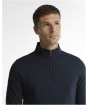 Men's Barbour Guy Half Zip Sweatshirt - Navy