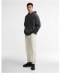 Men's Barbour International Eric Graphic Hoodie - Black