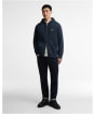 Men's Barbour International Pull Graphic Hoodie - Navy