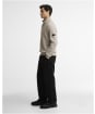 Men's Barbour International Curve Half Zip Sweatshirt - Concrete