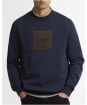 Men's Barbour International Burnett Sweatshirt - Navy Blazer