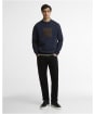Men's Barbour International Burnett Sweatshirt - Navy Blazer