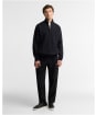 Men's Barbour International 90th Anniversary Half Zip Sweatshirt - Black