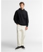 Men's Barbour International Inline Hooded Sweatshirt - Black