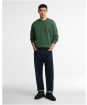 Men's Barbour International 90th Anniversary Graphic Sweatshirt - Racing Green