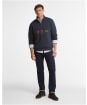 Men's Barbour Fosse Half Zip Sweatshirt - Navy