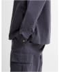 Men's Barbour Wetheral Twill Overshirt - Washed Navy