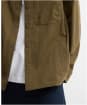 Men's Barbour Strickland Textured Overshirt - Clay