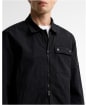 Men's Barbour International Inline Overshirt - Black