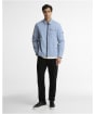 Men's Barbour International Inline Overshirt - Powder Blue