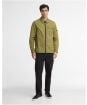 Men's Barbour International Inline Overshirt - Fir Green