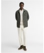 Men's Barbour Emlyn Textured Overshirt - Sage