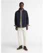 Men's Barbour Yorklane Twill Overshirt - Dark Navy