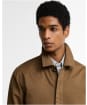 Men's Barbour Yorklane Twill Overshirt - Dark Sand