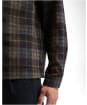 Men's Barbour Northfield Checked Overshirt - Brown
