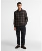 Men's Barbour Northfield Checked Overshirt - Brown