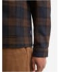 Men's Barbour Acklington Checked Overshirt - Navy