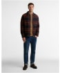 Men's Barbour Southview Checked Overshirt - Olive