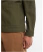 Men's Barbour Tartan Trimmed Washed Overshirt - Sage