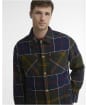 Men's Barbour Oversized Tartan Overshirt - Classic Tartan
