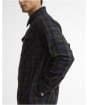 Men's Barbour International Oxborough Overshirt - Black