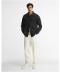 Men's Barbour International Oxborough Overshirt - Black
