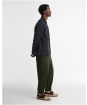 Men's Barbour Cord Collar Twill Overshirt - Dark Navy