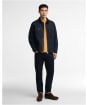Men's Barbour International Steve McQueen Radial Overshirt - Indigo
