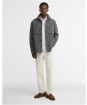 Men's Barbour Marltown Tailored Wool Blend Overshirt - Dark Grey Marl