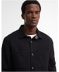 Men's Barbour Marltown Tailored Wool Blend Overshirt - Navy Marl