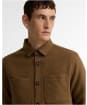 Men's Barbour Marltown Tailored Wool Blend Overshirt - Sandstone