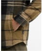 Men's Barbour Woodlane Brushed Check Overshirt - Birchwood Dress Tartan