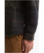 Men's Barbour Woodlane Brushed Check Overshirt - Shadow Classic Tartan