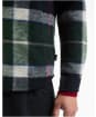 Men's Barbour Woodlane Brushed Check Overshirt - Evergreen Tartan