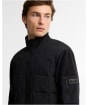 Men's Barbour International Burnhope Quilted Sweatshirt - Black