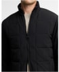 Men's Barbour International Burnhope Quilted Sweatshirt - Black