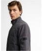 Men's Barbour International Burnhope Quilted Sweatshirt - Asphalt
