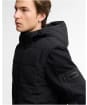 Men's Barbour International Tanfield Quilted Sweatshirt - Black