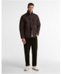 Men's Barbour Hornby Quilted Jacket - Black Oak
